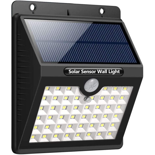 CZHONG-Outdoor Solar Motion Sensor Security Light - 46 LED Lights