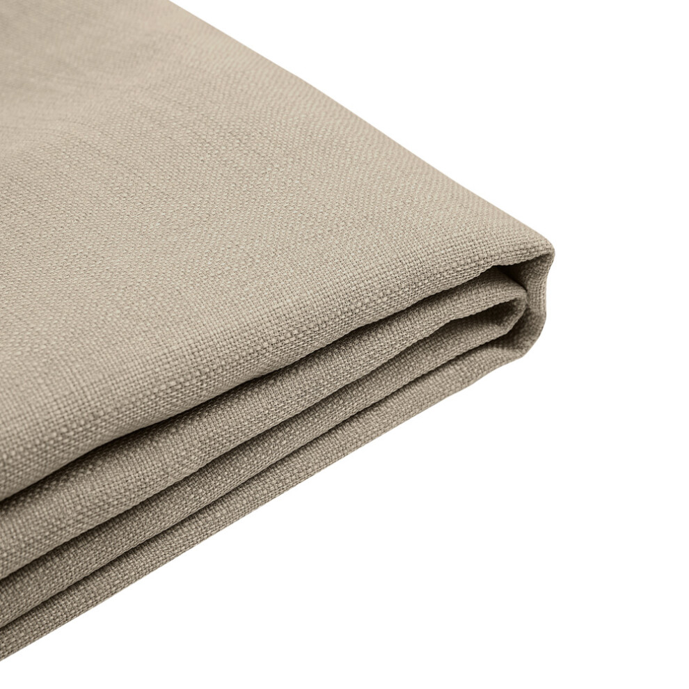 EU King Size Bed Frame Cover Beige FITOU