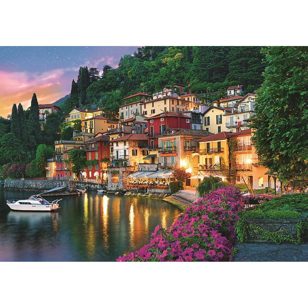 Trefl Jigsaw Puzzle Floor Childrens Kids Educational Toy Activity Learning Game 500 Pieces Lake Como Italy