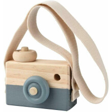 (Grey) Wood Camera Children Room Decor Nursery Toys