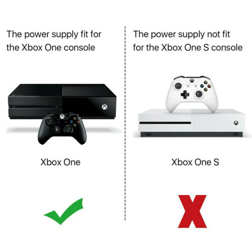 Xbox One 135W AC Adapter Charger Power Supply Cord Cable Microsoft Console 2