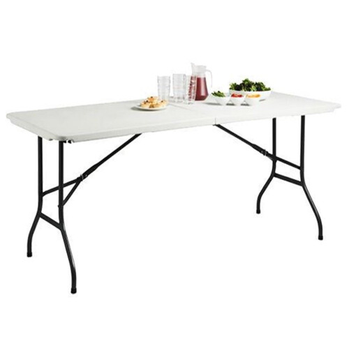 Foldable Garden Table 1.8 Meter 6 Ft Catering Camping Folding Table on