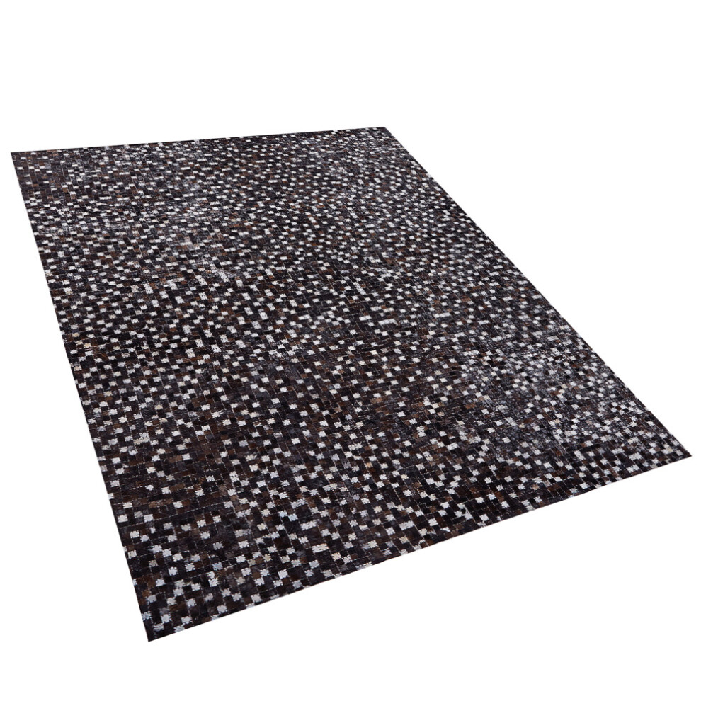 Cowhide Area Rug 160 x 230  cm Brown AKKESE