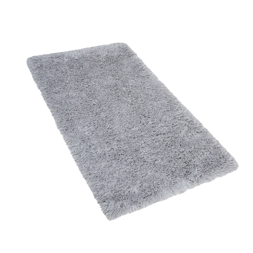 Shaggy Area Rug 80 x 150 cm Grey CIDE