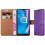 (Purple) For Alcatel 1S 2020 Phone Wallet Book Leather Case 2