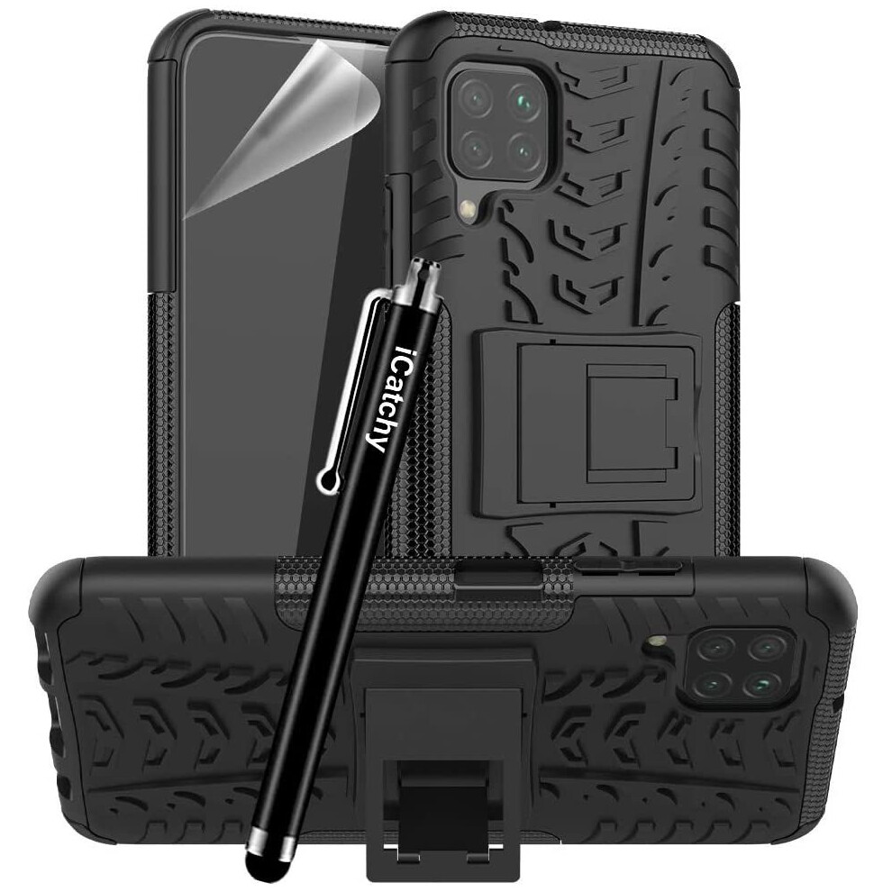 (Black) For Huawei P40 Lite Shockproof Case Cover Black 5056298097524