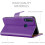 (Purple) For Alcatel 1S 2020 Phone Wallet Book Leather Case 7