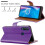 (Purple) For Alcatel 1S 2020 Phone Wallet Book Leather Case 8