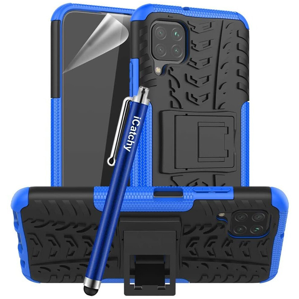 (Blue) For Huawei P40 Lite Shockproof Case Cover Blue 5056298097531