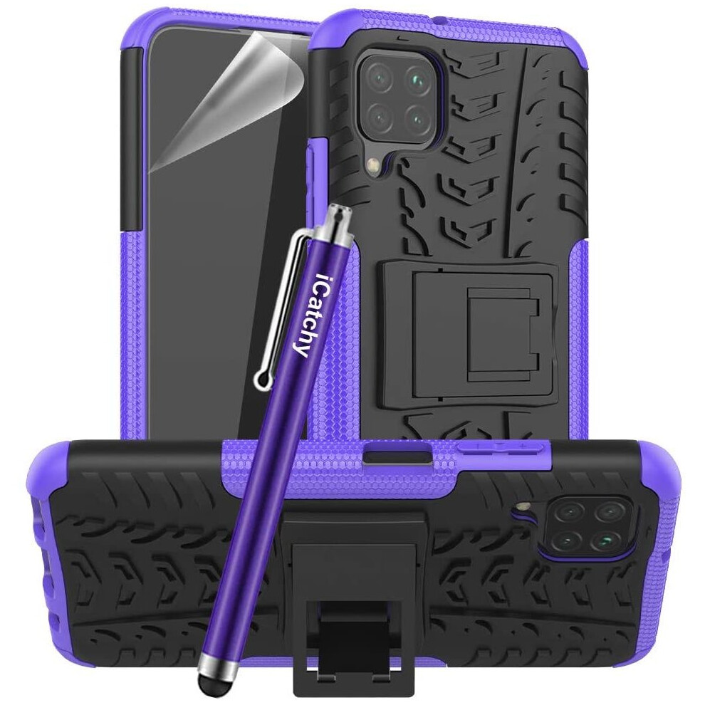 (Purple) For Huawei P40 Lite Shockproof Case Cover Purple 5056298097562