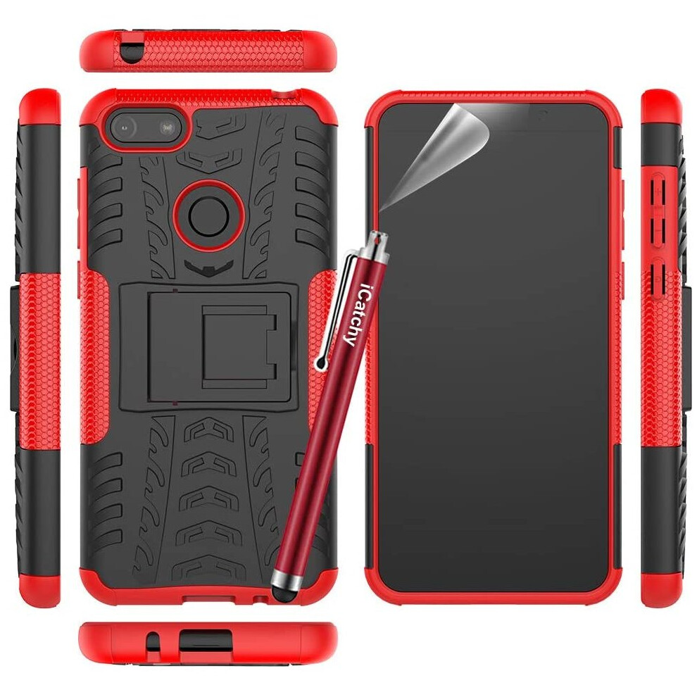 red--for-moto-e6-play-shockproof-case-cover