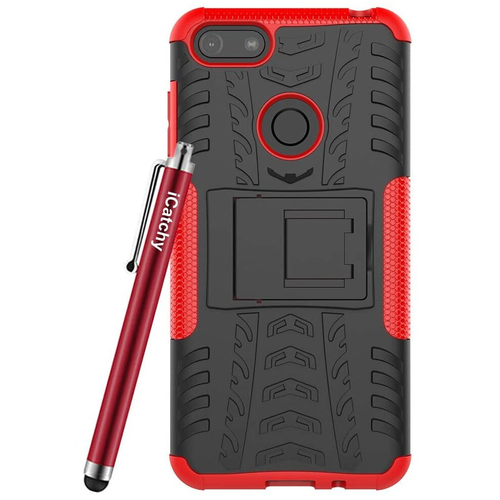 red--for-moto-e6-play-shockproof-case-cover