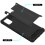 (Black) For Samsung Galaxy A51 Armor Shockproof Case Cover 5