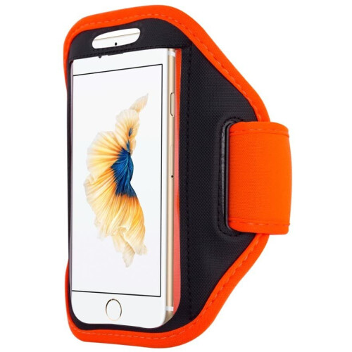 (Orange) For iPhone SE 2020 Running Jogging Armband Case 2