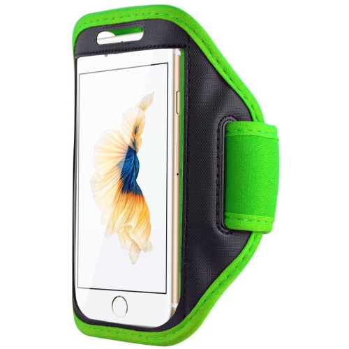 (Lime) For iPhone SE 2020 Running Jogging Armband Case 2