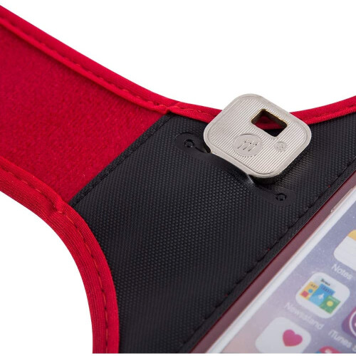 (Red) For iPhone SE 2020 Running Jogging Armband Case 1