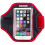 (Red) For iPhone SE 2020 Running Jogging Armband Case 1