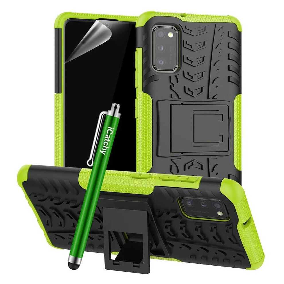 (Lime) For Samsung Galaxy A41 Shockproof Case Cover Green 5056298003167