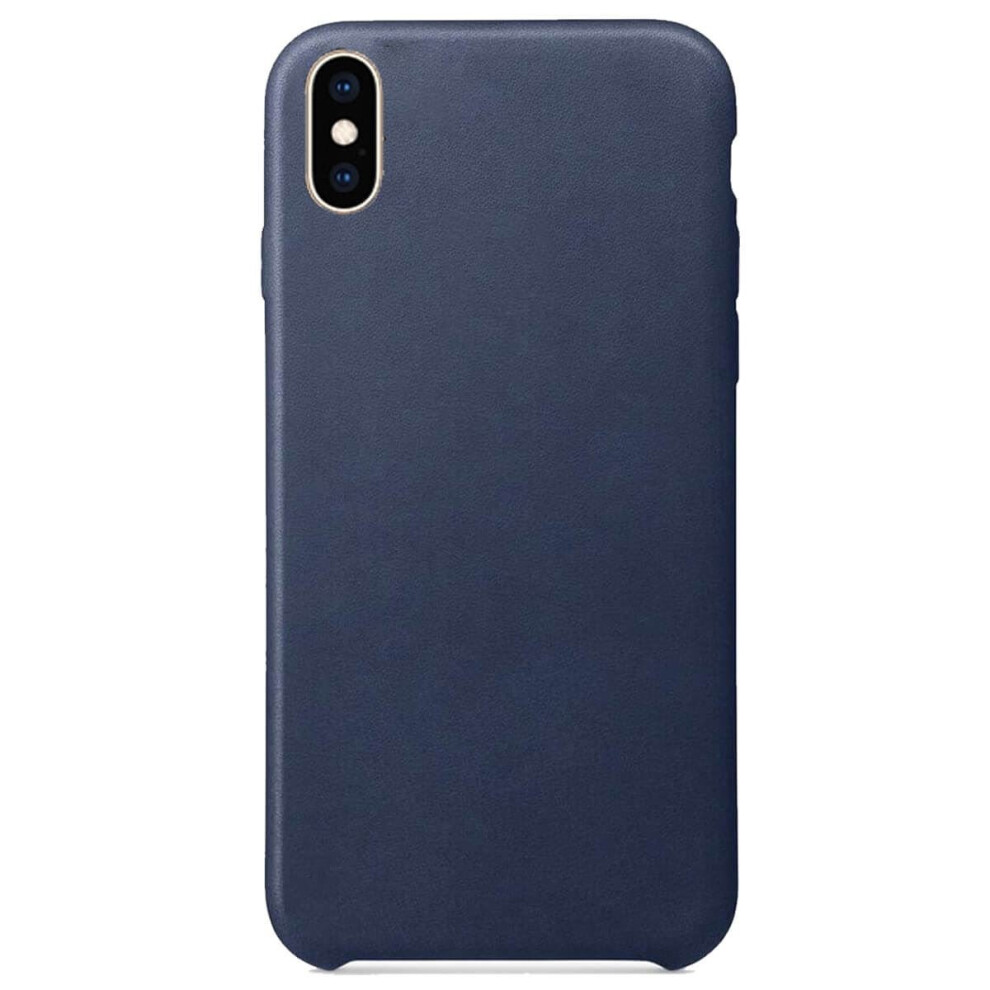 (, For Apple Iphone Xs) Soft Liquid Silicone Shockproof Matte Back Case Phone Cover For Apple Iphone Blue 5060788071420