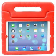 (Red, iPad 4) Shockproof Protective Kids' Case With Handle For Apple iPad