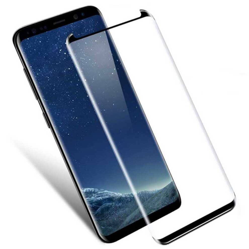 (, For Samsung Galaxy S9) For Samsung Galaxy Curved 3D Tempered Glass Full Screen Protector S10 Plus S10e Black 5060788079143