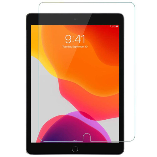 (Clear, iPad 6) Tempered Glass Film Screen Protector - Apple iPad 1 2 3 4 Mini Air Pro 11 10.2