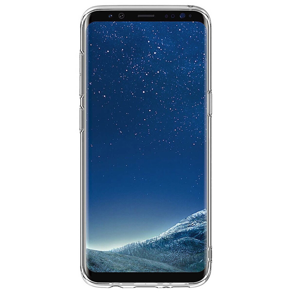 (, For Samsung Galaxy J3 (2017)) For Samsung Galaxy S7 S8 S9 Case Shockproof Silicone Protective Gel Cover Clear 5060788074650