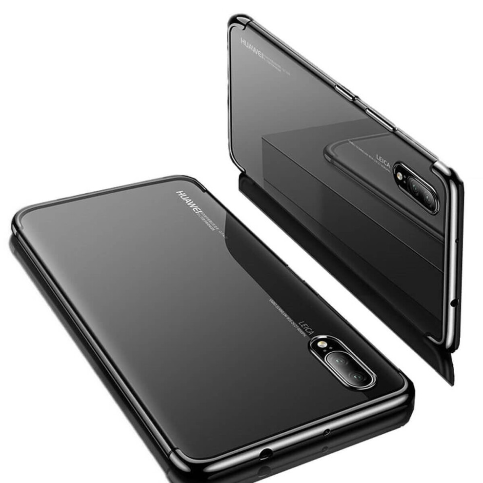 black--for-huawei-p10-plus--huawei-p20-pro-p-smart-stylish-hybrid-shockproof-plating-case-silicone-cover