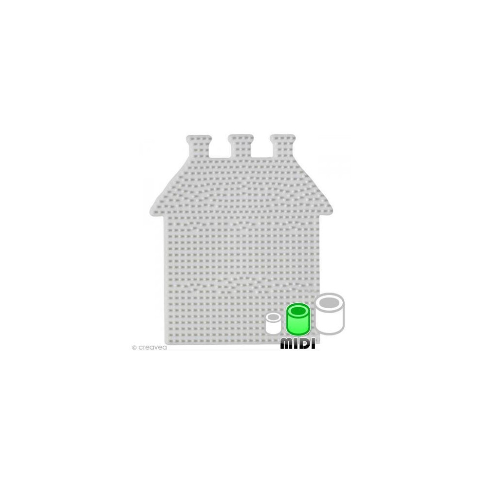 Hama / Perler Beads House Single Pegboard No 306