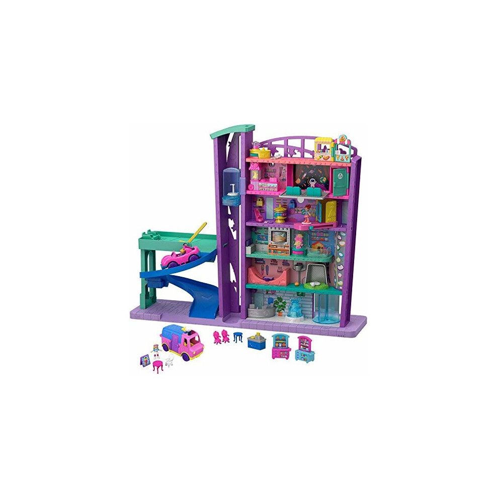 Polly Pocket Pollyville Mega Mall Super Pack (Amazon Exclusive)