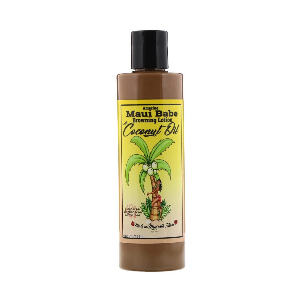 Maui Babe, Amazing Browning Lotion with Coconut Oil, 8 fl oz (236 ml)