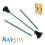 Jolly Lama! Grön Majestix Juggling Sticks Devil Sticks 1