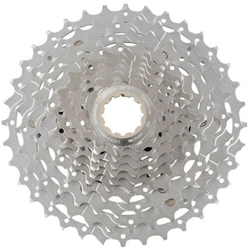 Shimano (11-36T, Silver) Shimano Deore XT CS-M771 XT 10 Speed Cassette