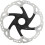 Shimano (160 MM, Silver / Black) Shimano Deore XT SM-RT86 XT Ice Tech 6-Bolt Disc Rotor 1