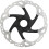 Shimano (203 MM, Silver / Black) Shimano Deore XT SM-RT86 XT Ice Tech 6-Bolt Disc Rotor 1