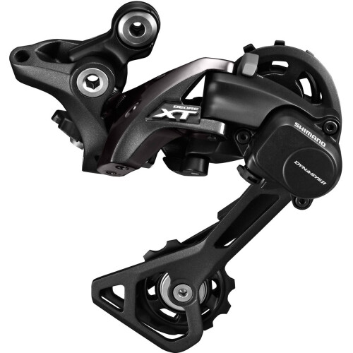 Shimano (GS Medium, Black) Shimano Deore XT RD-M8000 XT 11 Speed Shadow+ Design Rear Derailleur
