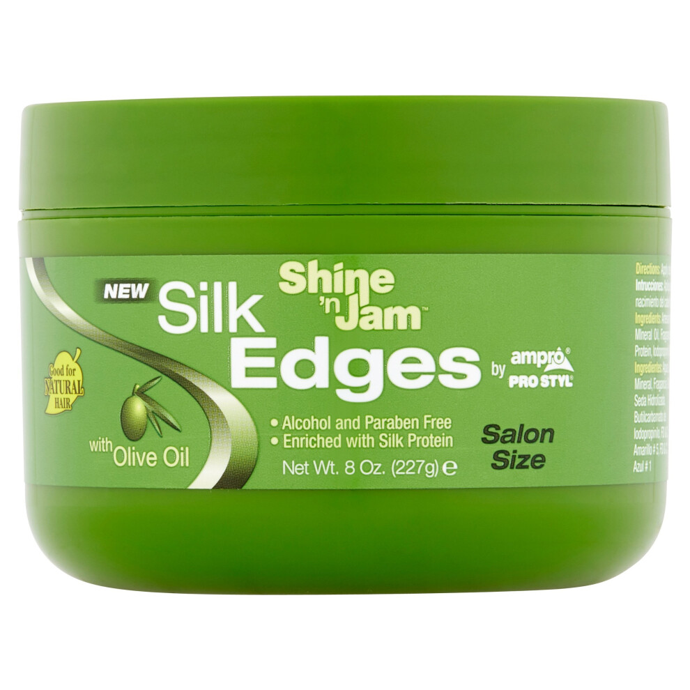 Ampro Shine 'N Jam Silk Edges 8Oz