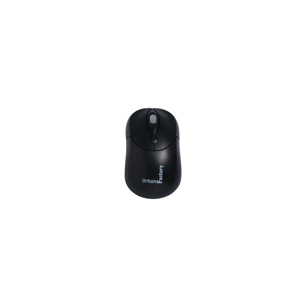 Urban Factory Crazy Mouse Usb Cable 800 Dpi Scroll Wheel Bcm01uf Black 3760170841281