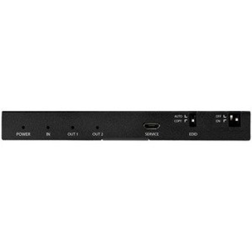 StarTech.com Divisor HDMI de 2 portas StarTech.com - 4K 60Hz com Scaler integrado - Som surround 7.1
