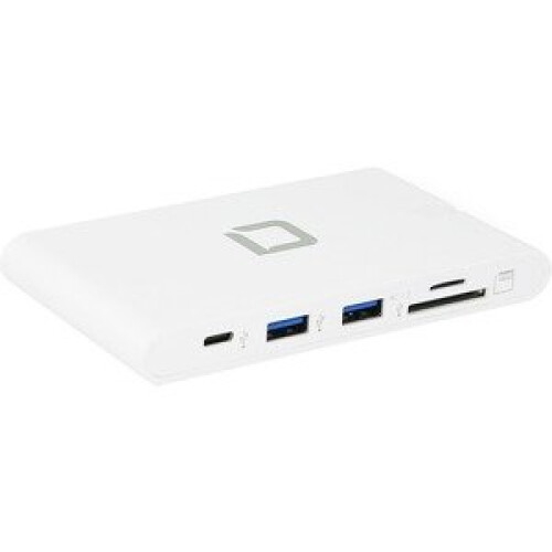 DICOTA USB-C Tragbare Dockingstation 9-in-1 mit HDMI - USB-C - VGA, HDMI
