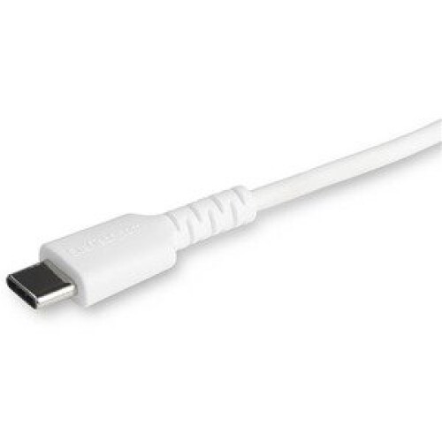 StarTech.com STARTECH Cable USB-C a Lightning Blanco Resistente de 2 m - iPad / iPhone - Certificado MFi de Apple.