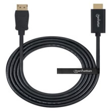 Manhattan Displayport To Hdmi Cable 1080P 1.8M Male To Male 1080P@60Hz 1920 152679