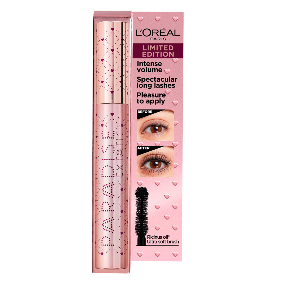 L'Oreal Paris Intense Volume Paradise Extatic Mascara 6.4ml Black #01 Limited Edition