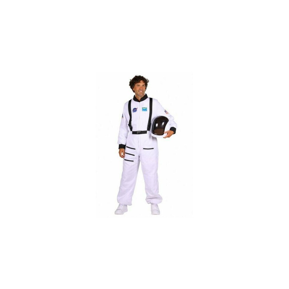 Photos - Fancy Dress (M) Deluxe Astronaut / Spaceman Costume White