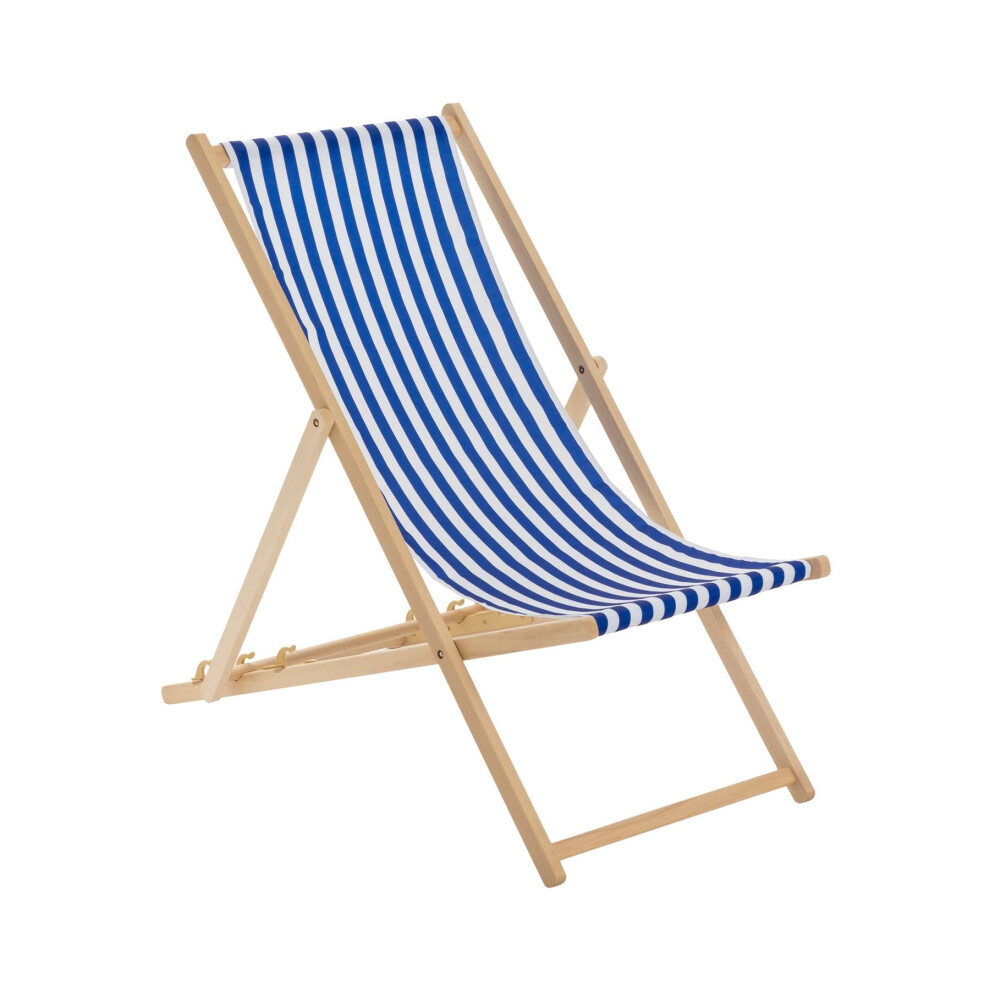 Folding Wooden Deck Chair