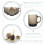 Duralex Duralex Versailles Glass Coffee Mugs Cups for Tea Hot Drinks 260ml Smoke x12 4
