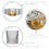 Duralex Duralex Manhattan Vintage Whisky Whiskey Rocks Tumblers Glasses 310ml x12 3