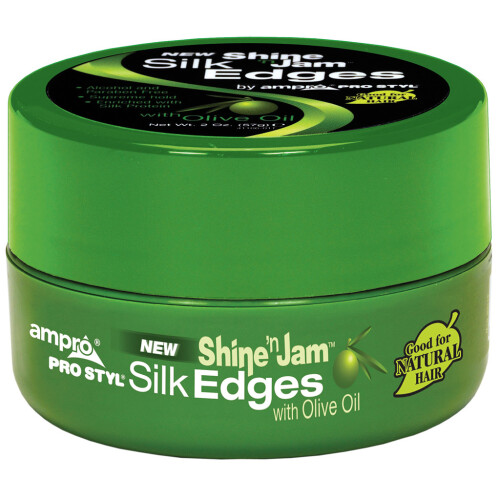 Ampro Shine N Jam Ζελέ περιποίησης μαλλιών Silk Edges 2 ουγγιές