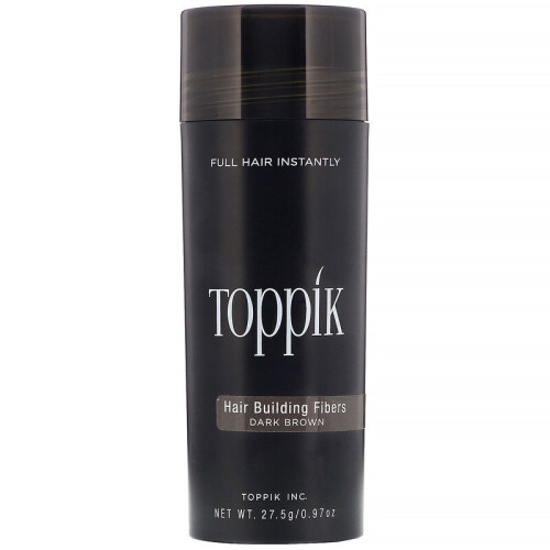 (DARK BROWN) Toppik Hair Building Fibres | Hair Fibres For Thinning Hair