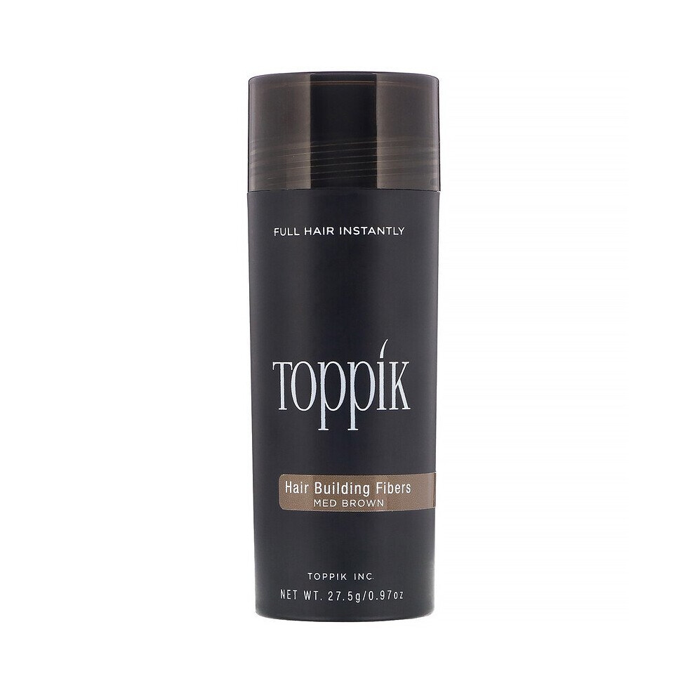 (MEDIUM BROWN) Toppik Hair Building Fibres | Hair Fibres For Thinning Hair